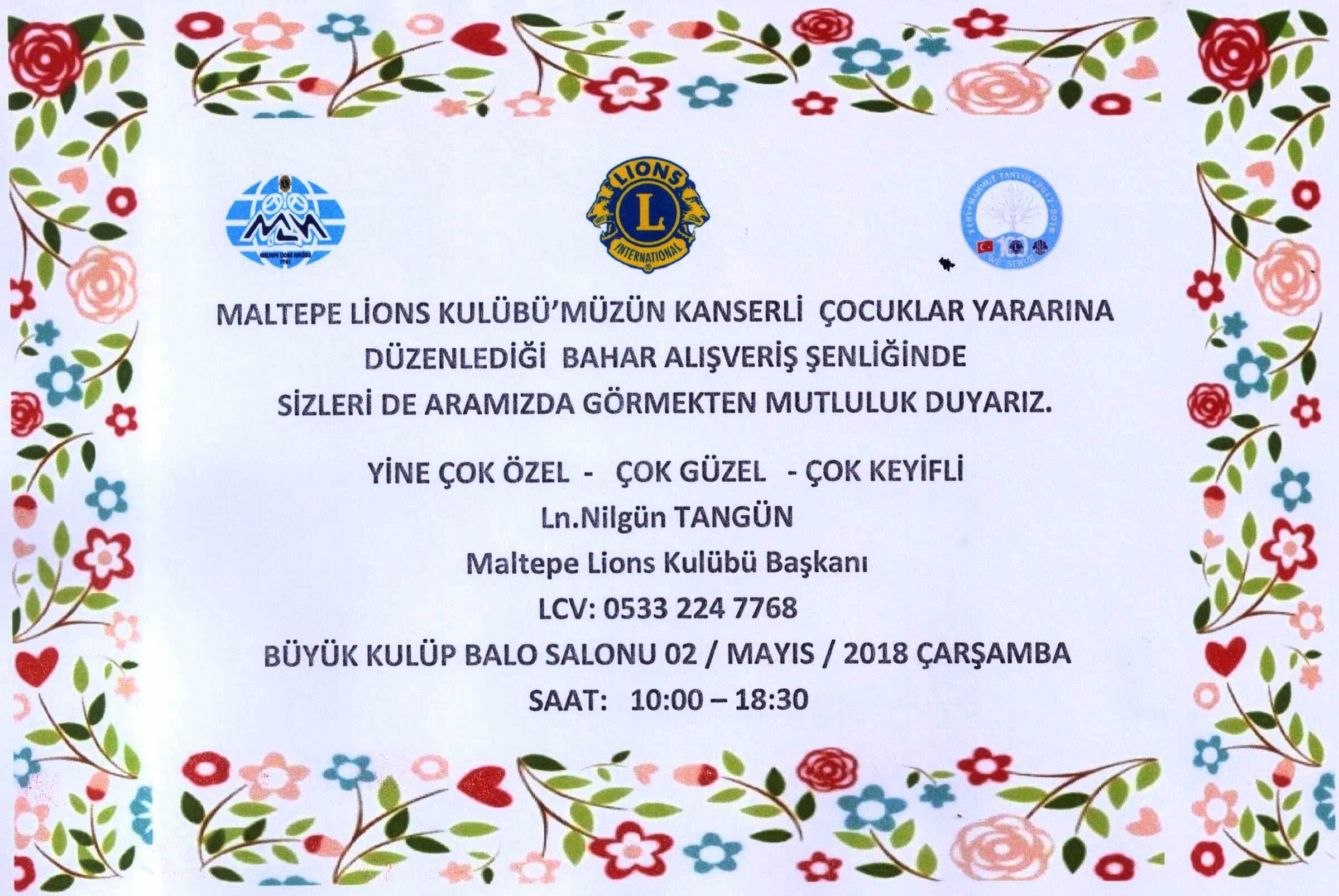 BAHAR ALIŞVERİŞ ŞENLİĞİ