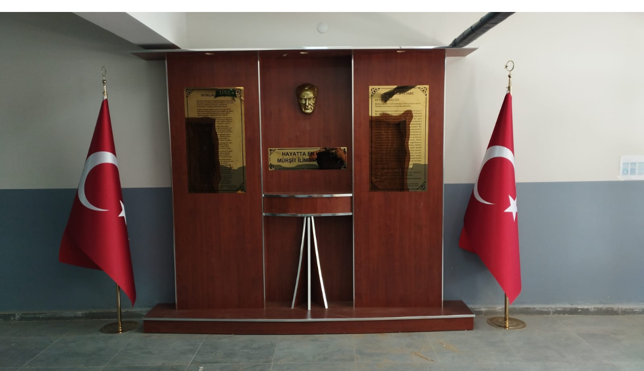 Atatürk Anadolu Lisesi kütüphane Atatürk köşesi ve basketbol sahası açılışı