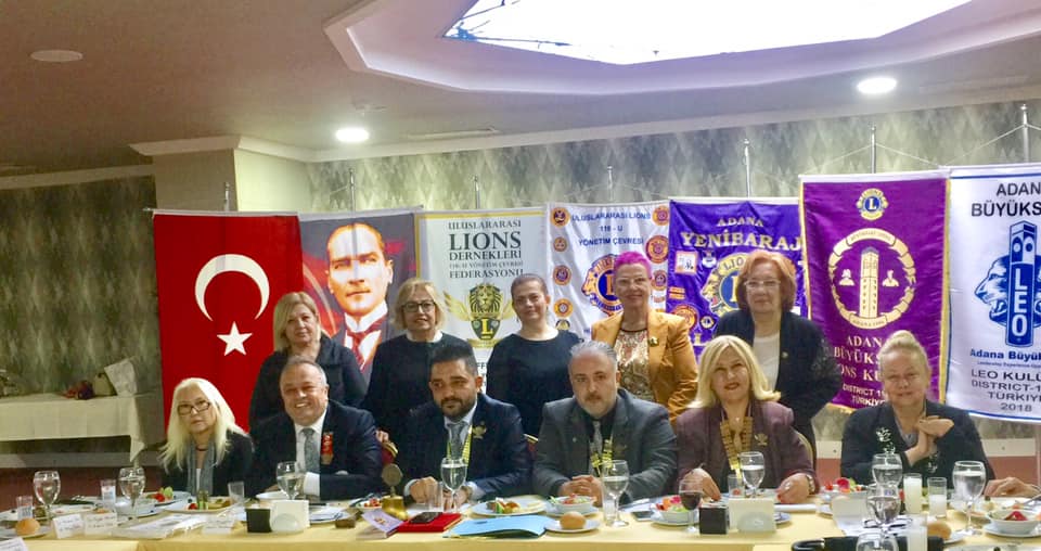ADANA LİONS  KULÜPLERİ ORTAK TOPLANTISINA KATILIM
