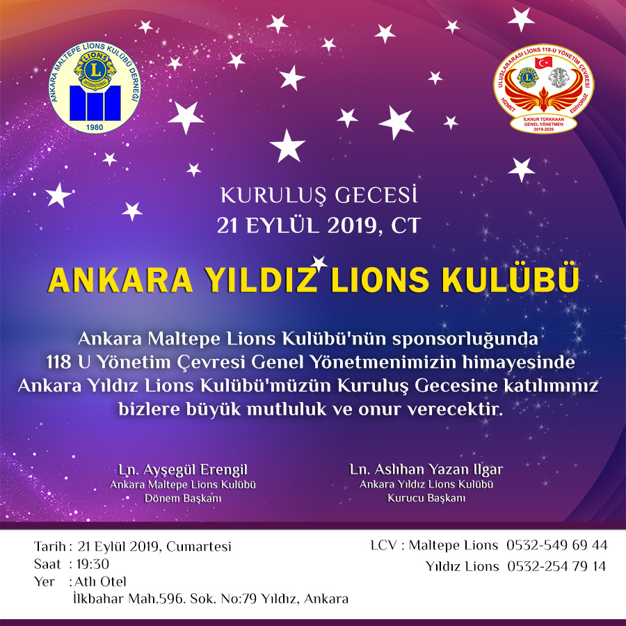 Ankara YILDIZ Lions Kulübü