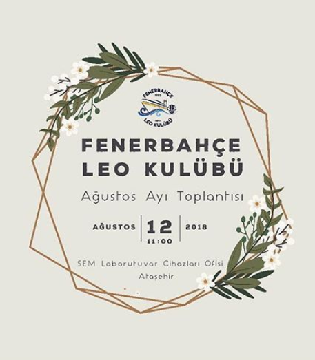 Ağustos Ayı Toplantısı