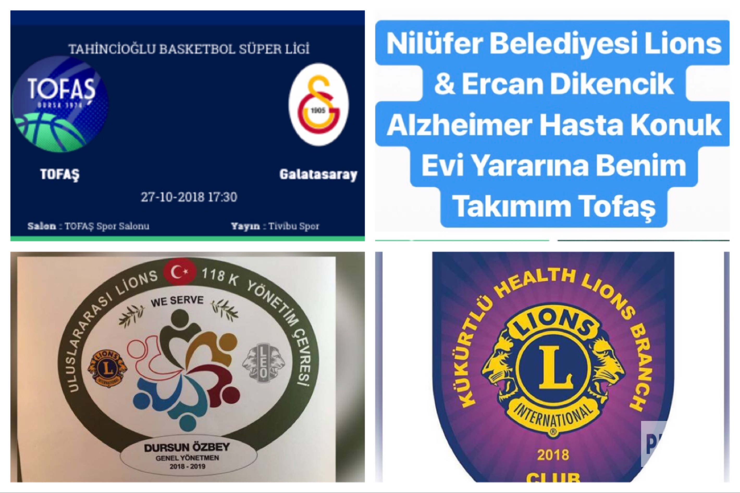 Nilüfer Alzheimer hasta bakım evi yararına 