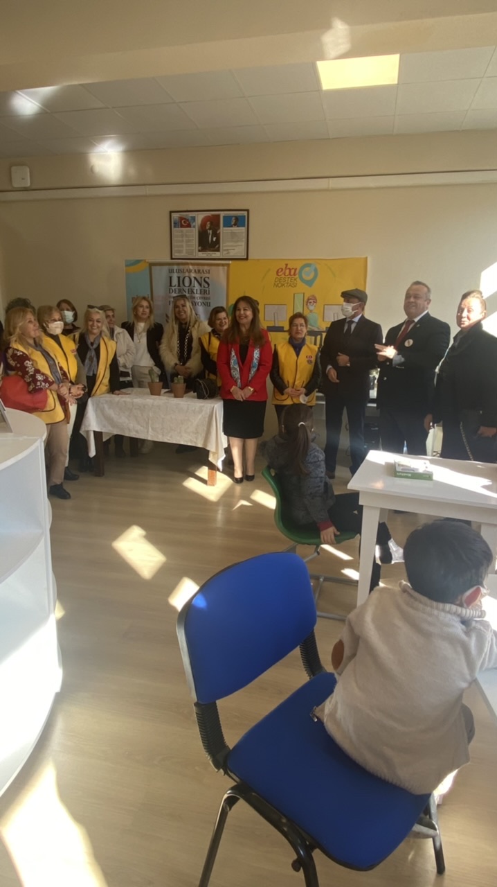 MERSİN BABİL LİONS Z KÜTÜPHANE AÇILIŞINA KATILIM
