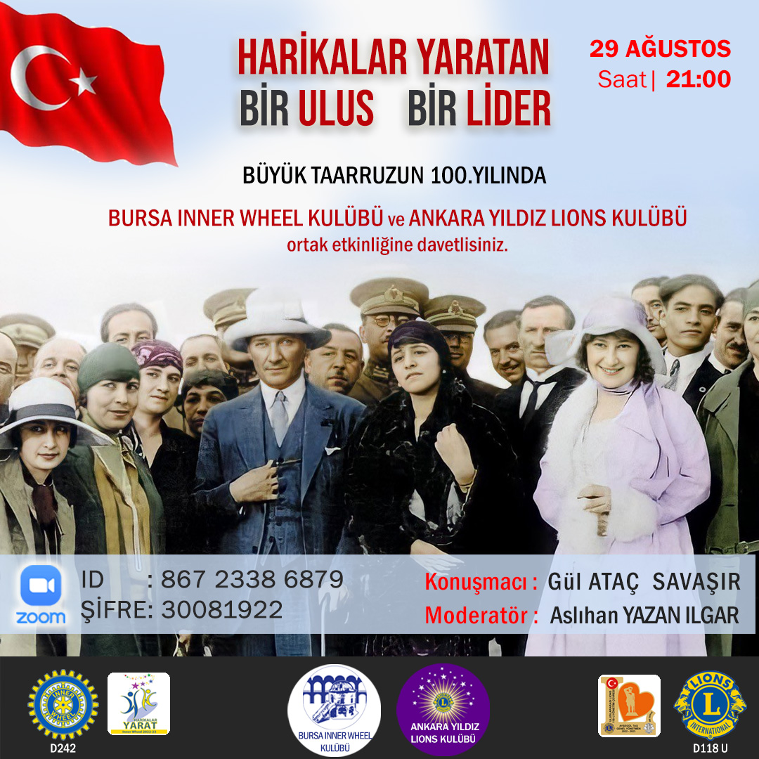 Büyük Taarruz 100. Yıl Kutlaması (Çevrimiçi)