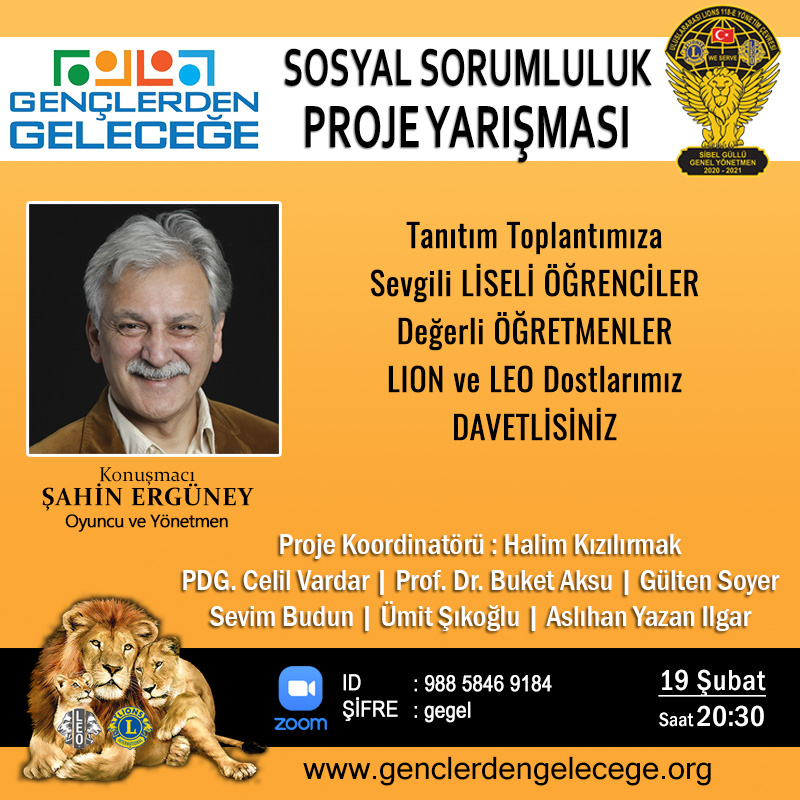 “GENÇLERDEN GELECEĞE\" Sosyal Sorumluluk Proje Yarışması