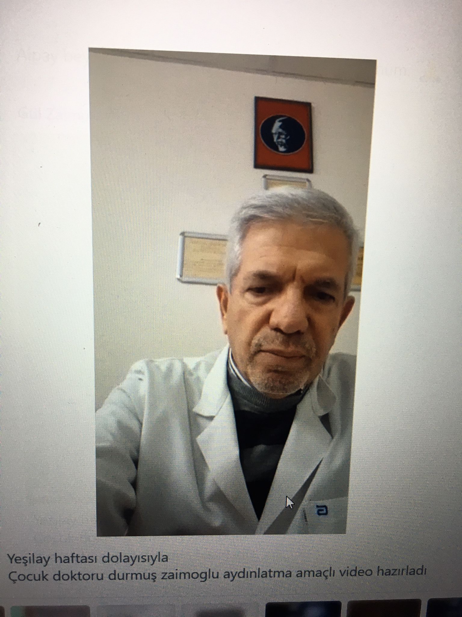 YEŞİLAY HAFTASI KONULU VİDEO SUNUM