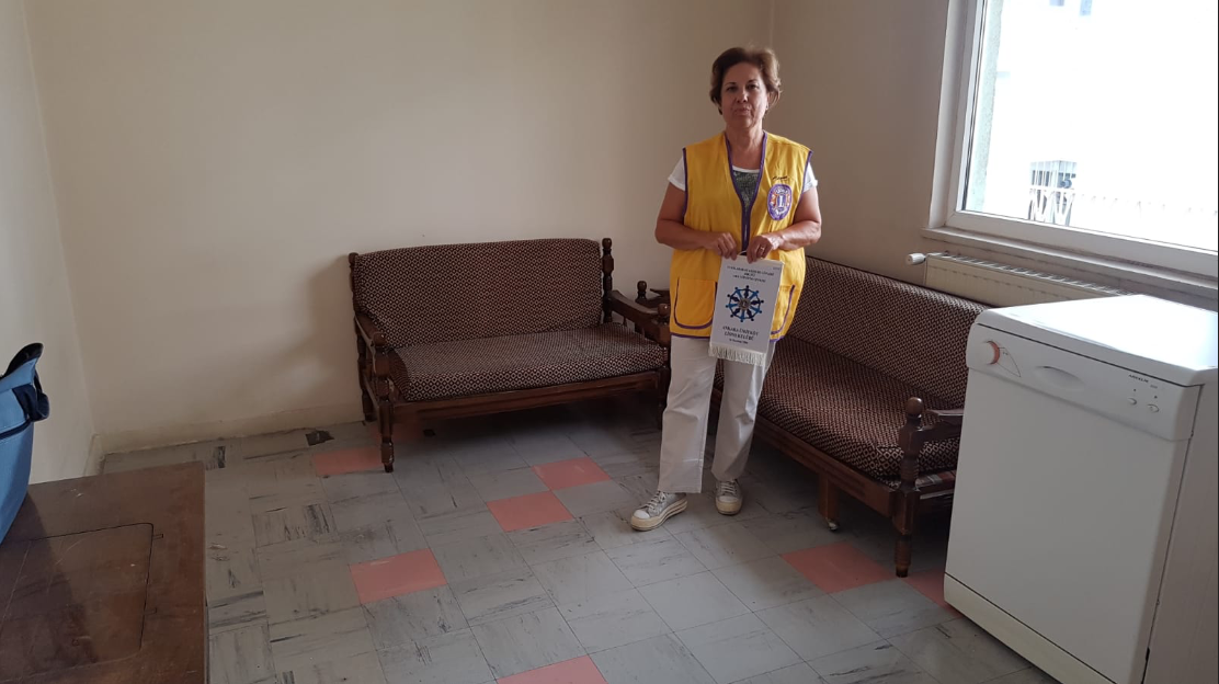 Kadın Sığınma Evine Ev Eşyası Bağışı