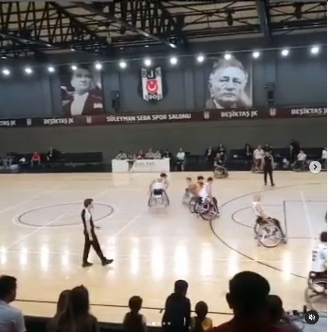 Beşiktaş – Galatasaray Tekerlekli Basketbol maçı