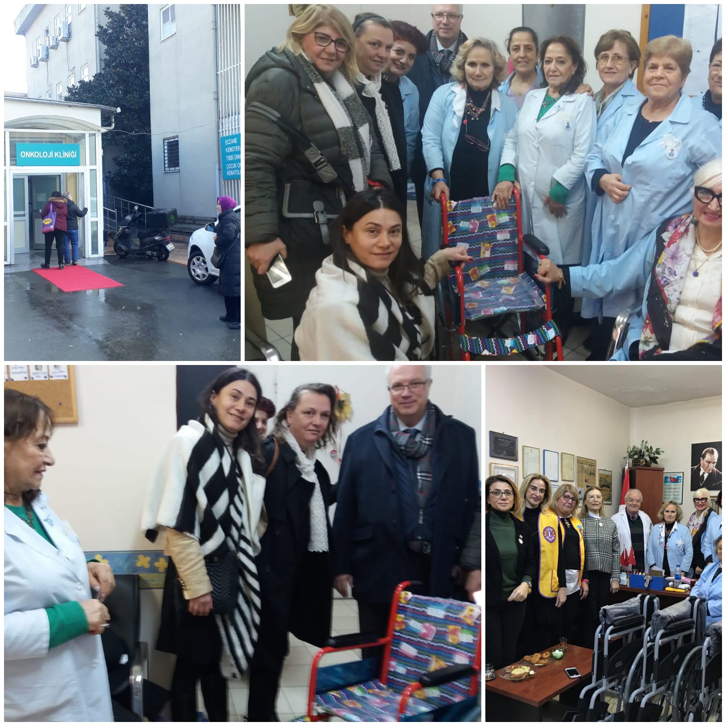 Okmeydanı Hastanesi Çocuk Onkolojisi Bölümü Tekerlekli Sandalye Bağışı