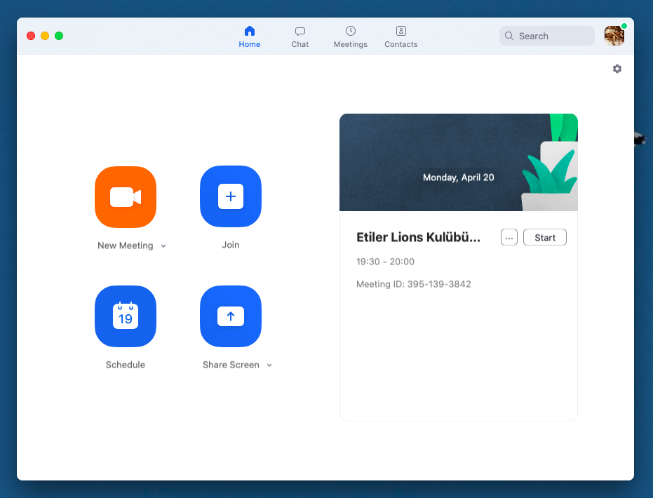 Etiler LC nisan ayı genel toplantısı ZOOM üzerinde | Konuk konuşmacı: Tolga Gülen