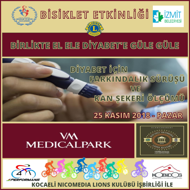 BİRLİKTE EL ELE DİYABET\'E GÜLE GÜLE 