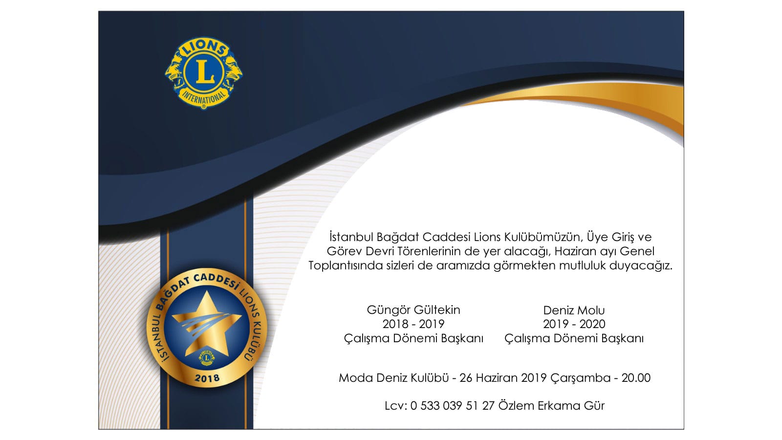 Haziran ayı Genel Toplantımız