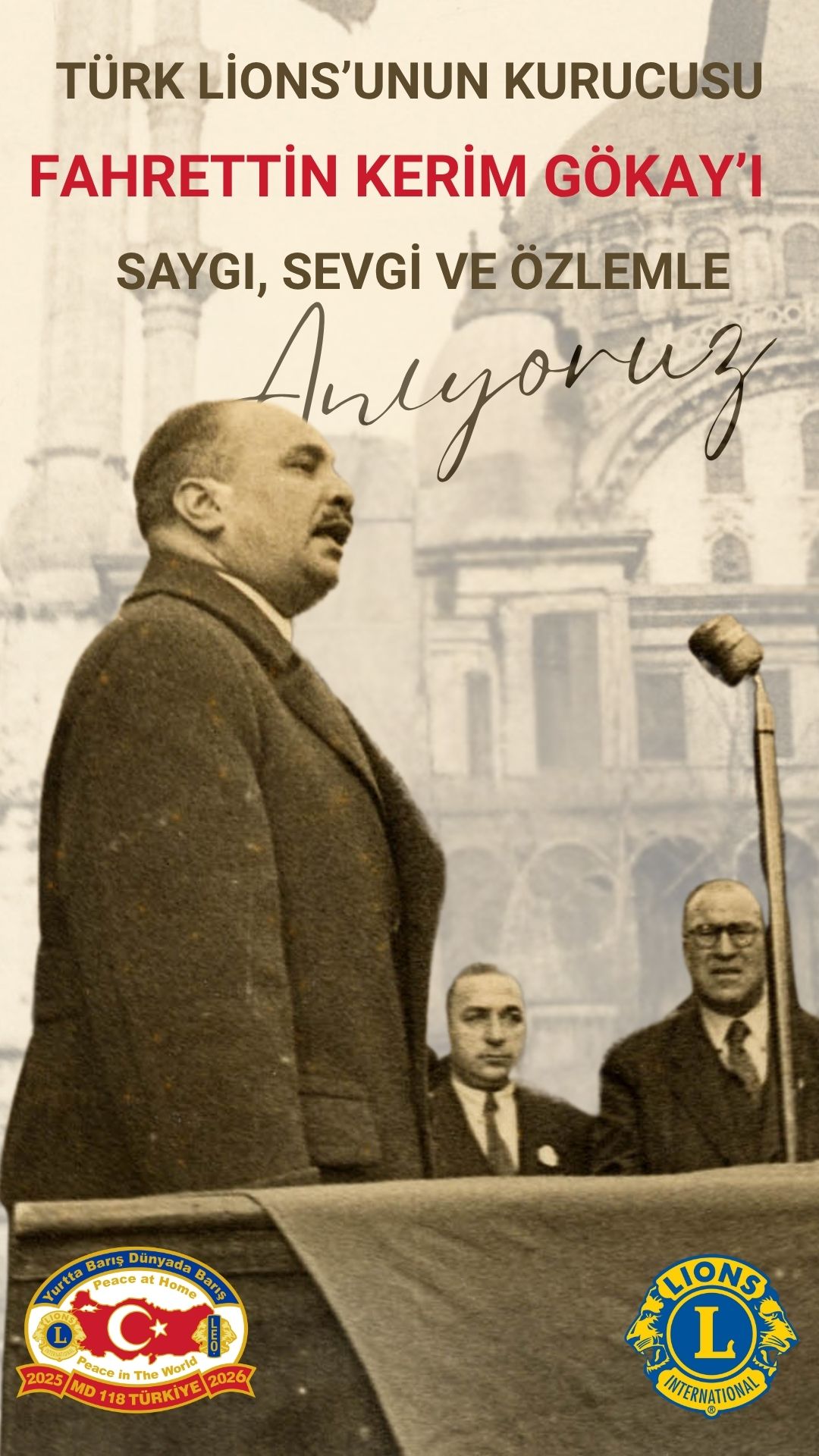 Ord. Prof. Dr. Fahrettin Kerim Gökay ı Anma Programı