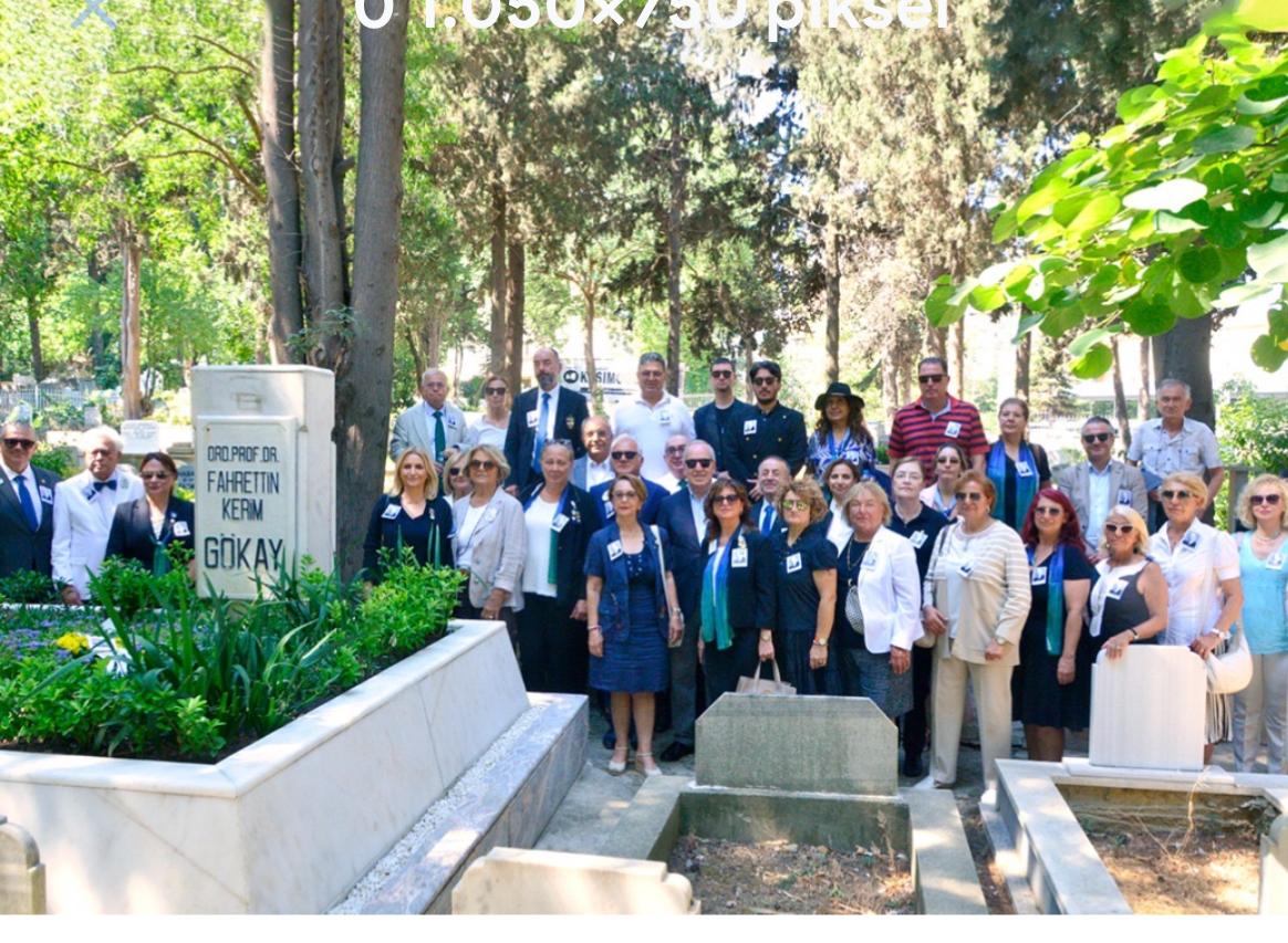 TÜRK LİONSUNUN  KURUCUSU ORD. PROF. DR. FAHRETTİN KERİM GÖKAY’IN VEFATININ 38. YILDÖNÜMÜ ANMA TÖRENİ